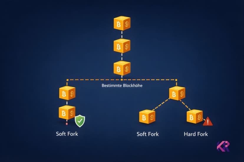 Bitcoin Forks erklärt – Hard Fork vs. Soft Fork