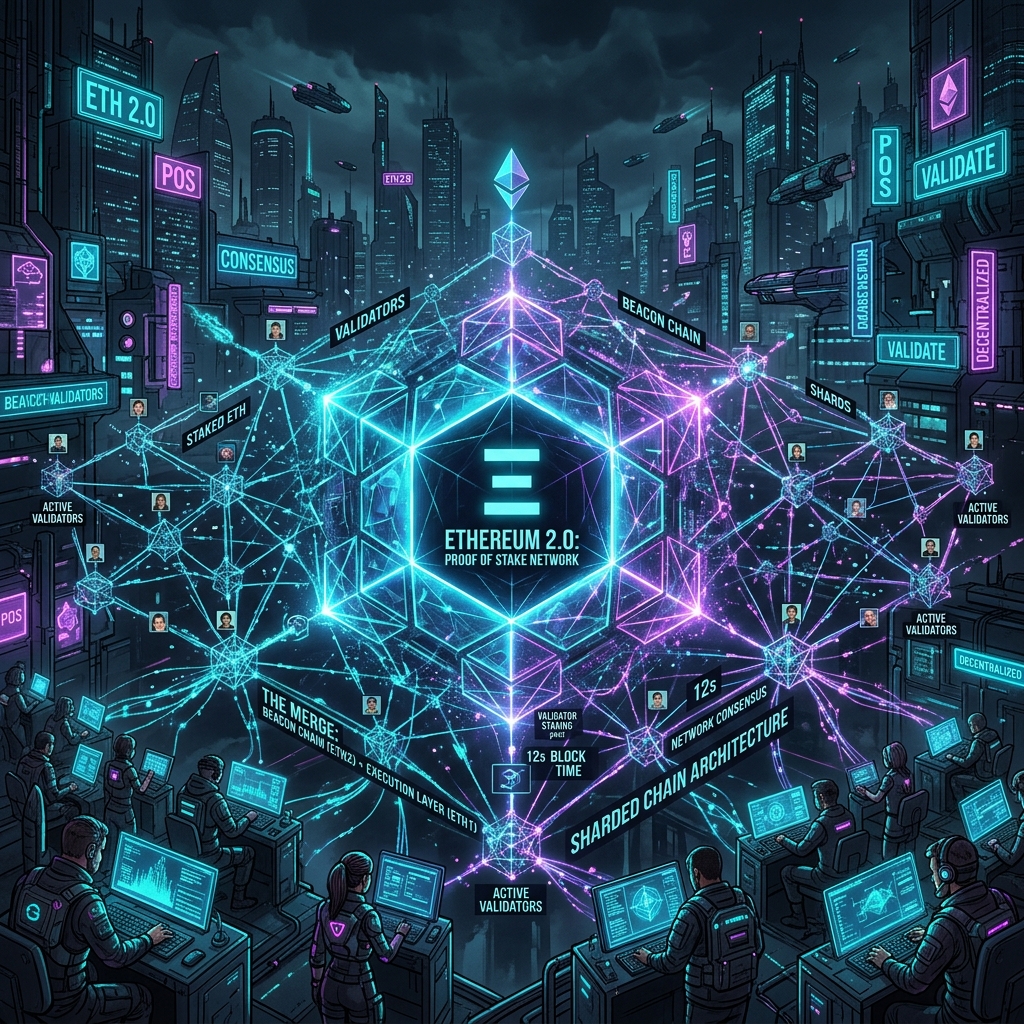 Visualisierung des Ethereum-Verbrennungsmechanismus