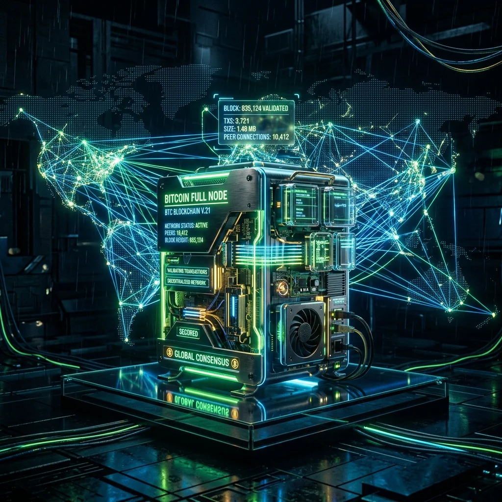 Bitcoin Node — Guardian of the decentralized network